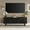Black Grain, variant on Evelyn&Zoe Cutler Rectangular TV Stand for TV's up to 75", Black Grain