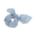 thumbnail image 5 of Unique Bargains 1 Pc Stylish Bow Dots Hair Ties Hair Bands Blue, 5 of 5