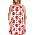 thumbnail image 1 of Disketp Octopus para Vestido sin Mangas para Mujeres, Vestidos de Verano para Mujeres, Casual y Holgado para la Playa, 1 of 7