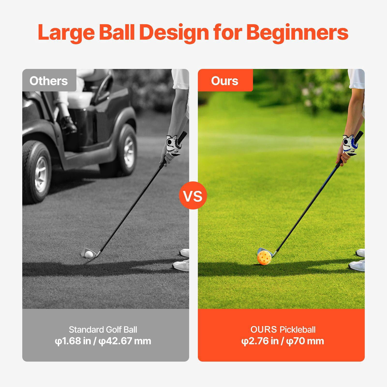 Portable 9 Hole Backyard Golf Course Game for Family Adults Kids Outdoor Lawn Yard Camping Park Beach Practice Chipping
