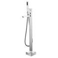 thumbnail image 2 of Eisen Home SevenFalls Single Handle Floor Mounted Freestanding Tub Filler with Handshower, 2 of 2