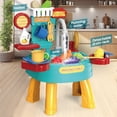 thumbnail image 5 of HUASHENG Children's Toys Play Kitchen | Running Water Cutlery Washbasin Toys Dishwasher Multi Function Play Kitchen Toys Children's Birthday Toy Accessories, 5 of 5