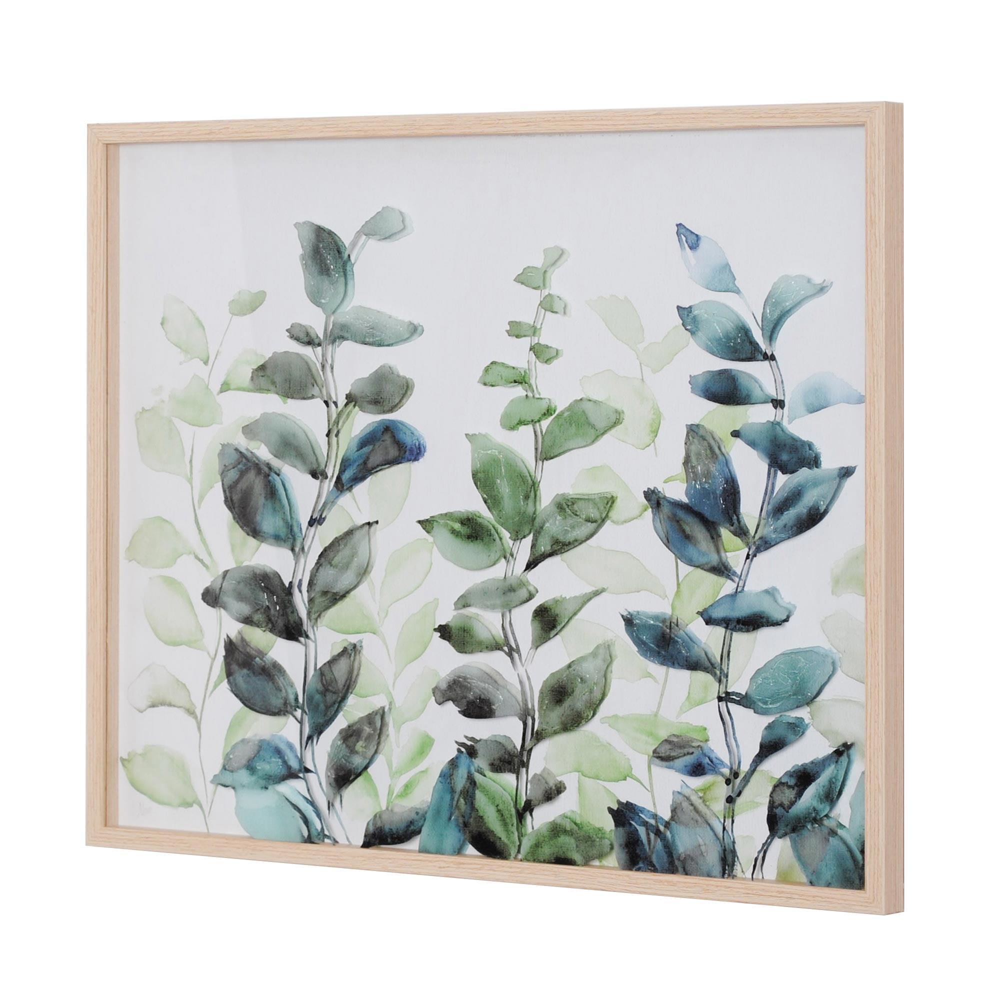 framed print wall decoration art portrait Framed print Watercolor Botany Eucalyptus