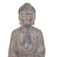 thumbnail image 3 of Estatua de Buda de resina, escultura , figuritas sentadas, coleccionables antiguos, iluminación para el hogar, oficina, patio, decoración de BLESIY Estatua de Buda, 3 of 3