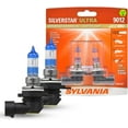 thumbnail image 1 of SYLVANIA - 9012 SilverStar Ultra - High Performance Halogen Headlight Bulb, High Beam, Low Beam and Fog Replacement Bulb, Brightest Downroad with Whiter Light, Tri-Band Technology (Contains 2 Bulbs), 1 of 6