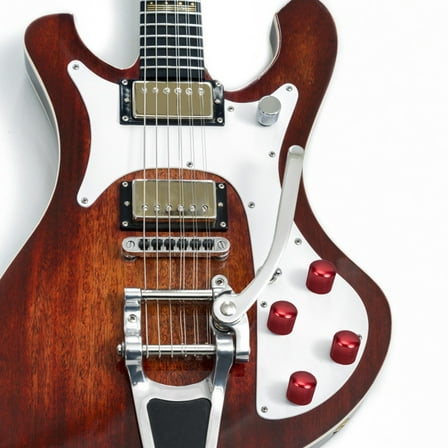 LABSERRON 1Pcs Round Metal Knob for Bass Guitar Volume Control Replacement