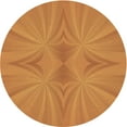 thumbnail image 1 of Ahgly Company Machine Washable Indoor Round Transitional Orange Red Orange Area Rugs, 8' Round, 1 of 7