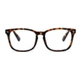 thumbnail image 2 of Blue Light Blocking Glasses Lightweight Eyeglasses Frame Filter Blue Ray Computer Game Glasses (Leopard Blue Film C3), 2 of 3