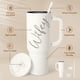 thumbnail image 2 of Vaso de acero inoxidable SANDJEST de 40 oz con mango aislante, 2 of 8