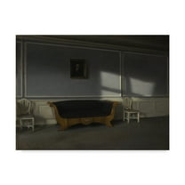 Trademark Fine Art 'Sunshine In The Drawing Room Iii' Canvas Art by Vilhelm Hammershoi