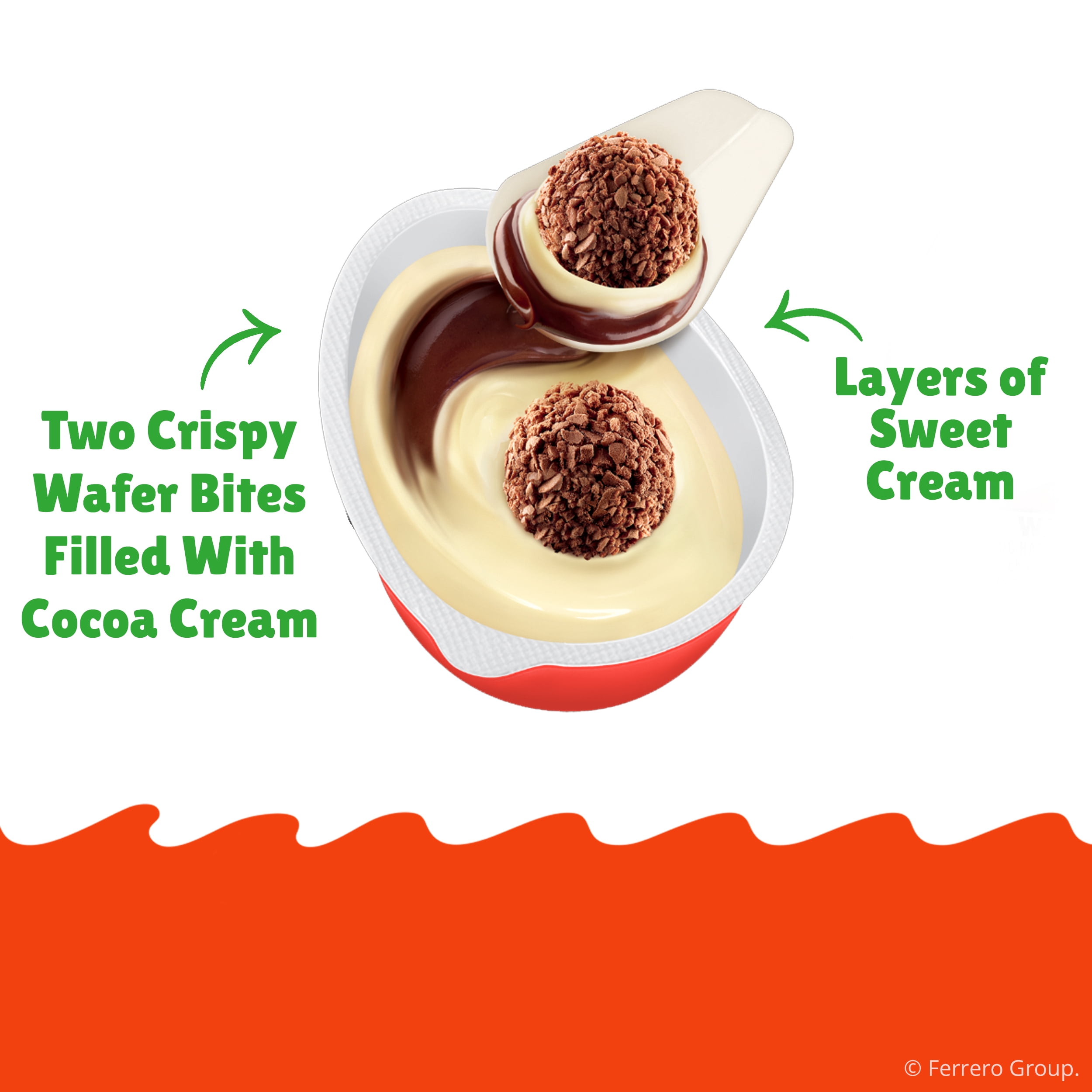 Kinder Joy Egg, Sweet Cream with Crispy Wafer Bites Treat and Surprise Super Mario Toy Inside, 0.7 oz