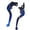 Blue, variant on Motorcycle Brakes & Clutches foldable Levers set Quick Fold Mechanism Brake Clutches Levers Comfortable Control for All Rides