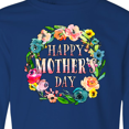 thumbnail image 4 of Inktastic Happy Mother's Day- flowers Long Sleeve Youth T-Shirt, 4 of 5