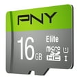 thumbnail image 2 of PNY 16GB Elite Class 10 U1 microSDHC Flash Memory Card - 85MB/s read, Class 10, U1, Full HD, UHS-I, micro SD, 2 of 6