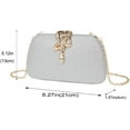 thumbnail image 2 of Luxury Clutch Purse for Women Evening Handbag for Wedding Dress Chic Prom Crossbody Bag Designer 2025, 2 of 5
