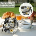 thumbnail image 2 of ZUXONGSY Marble Print Butterfly Teapot Cover Tea Pot Cozies Double-Sided with Elastic Band Drawstring Dustproof Soft Breakfast Pot Protector Wear-Resistant for Home Kitchen Table Decor, 2 of 6