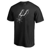 Men's Black San Antonio Spurs Gradient Logo T-Shirt