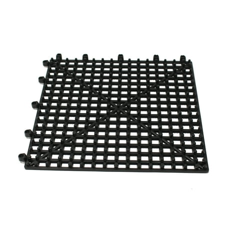 floor interlocking mats rubber tile plastic flexible x12 waterproof gym patio boat pool pack restaurant