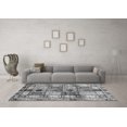 thumbnail image 3 of Ahgly Company Indoor Square Abstract Gray Modern Area Rugs, 8' Square, 3 of 4