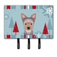 thumbnail image 1 of Winter Holiday Yorkie Puppy Leash & Key Holder, 1 of 1