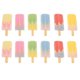 thumbnail image 1 of 12pcs Miniature Fake Stick Ice Cream Colorful Ice Candy Resin Ice Lolly Charms, 1 of 3