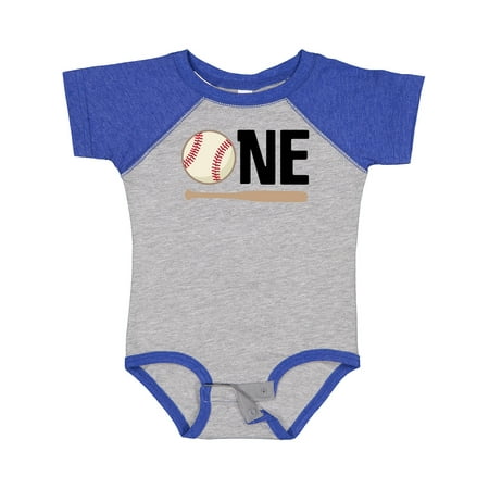 

Inktastic 1st Birthday Baseball Boys First Gift Baby Boy or Baby Girl Bodysuit