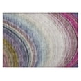 thumbnail image 2 of Addison Rugs Chantille Indoor/Outdoor Transitional Waves Beige Washable Rectangle Rug, 1'8" x 2'6", 2 of 6