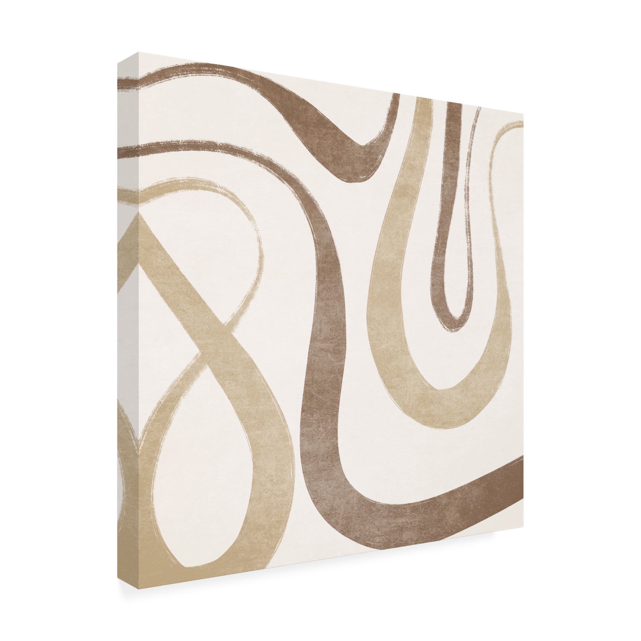 Trademark Fine Art Emel Tunaboylu  Nehir Kivrimli Set1 Canvas Wall Art