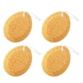 thumbnail image 4 of 4 pcs esponjas de ducha sponga de bañera de bañera de bañera suministros de limpieza de depuradores, 4 of 8