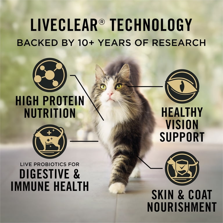 J*n様 PURINA PRO PLAN LIVECLEAR 7歳以上　未開封未 Purina Pro Plan Allergen Reducing, High Protein Cat Food