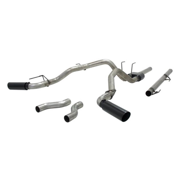 Outlaw Stainless Steel Dual Cat-Back Exhaust System