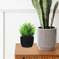 thumbnail image 4 of unbranded 4Ud Plantas Falsas Decorativas Para Con Maceta Compacta Y, 4 of 8