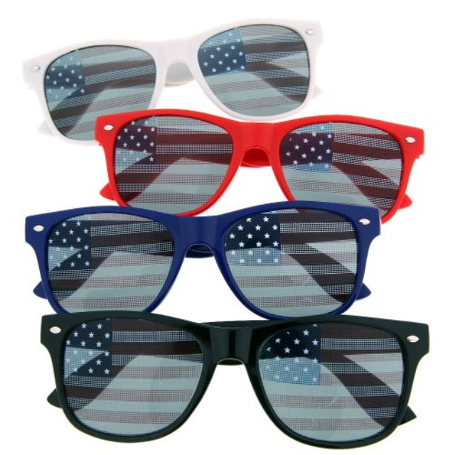 usa american flag sunglasses glasses patriot shades july independence