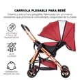 thumbnail image 2 of Carriola Bebe Plegable De Paseo Infantil Compacta Reclinable, 2 of 8