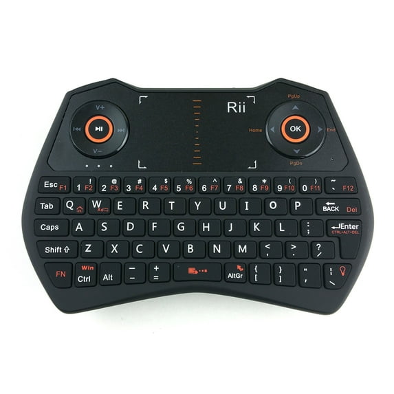 Rii mini i28 2.4 GHz Wireless Remote Mouse Voice Keyboard for Laptop, PC, Smart TV