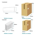 thumbnail image 4 of Minisplit Mabe Inverter Solo Frío 1 Tonelada (12000 BTU's) 220V MMI12CDBWCATM1, 4 of 4