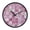 Reflecting, variant on Indoor 12' Voice-Activated Luminous Decoration Wall Clock With LED Night Light Oval Decorative Frame