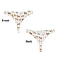 thumbnail image 3 of Balery Horses Tangas de Algodón para Mujer con Estampado – Ropa Interior Sexy, Transpirable, G-string-Medium, 3 of 6