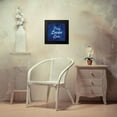 thumbnail image 4 of Lula Bijoux and Company 12x12 Black Modern Framed Museum Art Print Titled - Pray Laugh Love, 4 of 5
