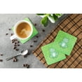 thumbnail image 3 of Polkadot Frog Watercolor Foam Coaster Set of 4, 3 of 3