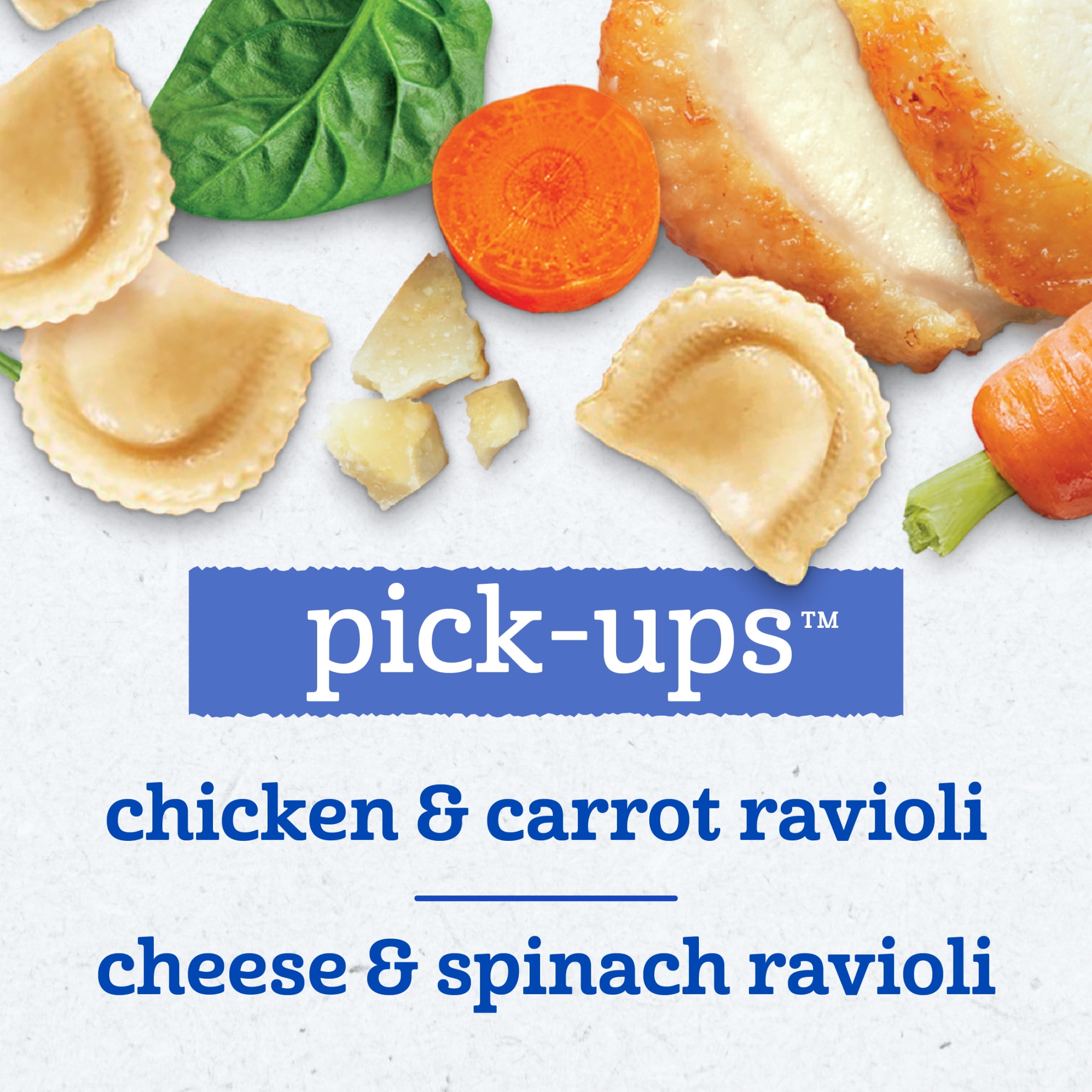 (2 pack) Gerber Toddler Food, Ravioli Multipack, Gerber Pick-Ups, Baby Led Feeding, Variety 6PK 2.25 lb.