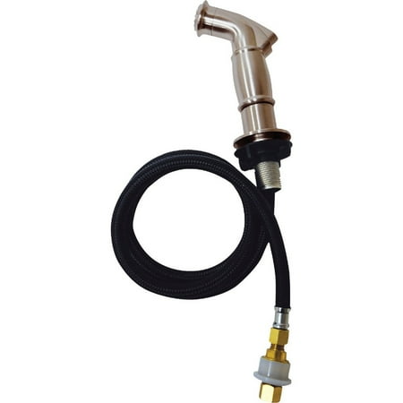 

Danco 48 In. Brushed Nickel Side Sprayer & Hose 89216 89216 461413