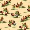 VIP Fabrics Roosters Home Decoration Fabric, 75207-E