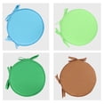 thumbnail image 3 of Polyester Sponge 1Pack Round Thicken Seat Pads 15In For Home School Office Use, 3 of 6
