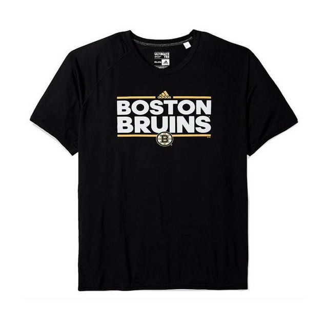 Adidas Mens Boston Bruins Graphic T-Shirt black M