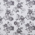 thumbnail image 2 of Zelouf Amora Floral Print Bonded Lurex Mesh  , Sewing, DIY, Crafts Fabric by the Yard, Grey Tonal, 1 Yard, 2 of 2