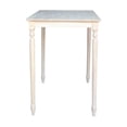 thumbnail image 3 of International Concepts Unfinished 42" Solid Dining Table with Turned Legs, 3 of 6
