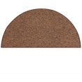 thumbnail image 1 of Furnish My Place Outdoor Area Rug – 24" x 48", Half Round, Chocolate, Floor Rug for Patios, Garden, Decks, Wedding Tents| Home Decor Turf, 1 of 1