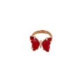 thumbnail image 4 of Ladies Fashion Creative Solid Color Butterfly Adjustable Ring With Opening, 4 of 8