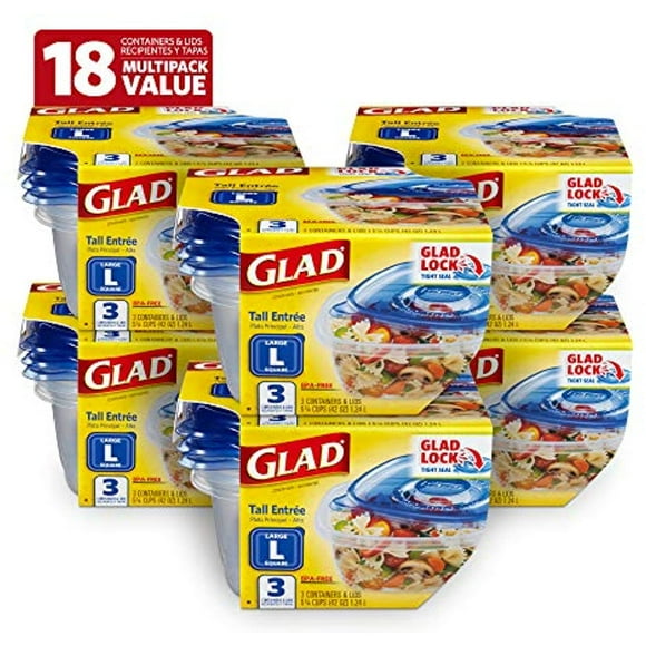 Glad Containers in Food Storage Containers
